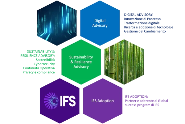 Digital Advisory - Sostenibilità - sustainability - resillience advisory - IFS cloud - IFS - Axios - Asset management - IFS Partner - Continuità Operativa - Privacy - Compliance - Digital Advisory - Consulenza Sostenibilità e Resilienza - IFS Adoption - Var4Advisory a Var Group company